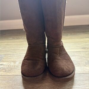 UGG Chocolate Suede Boots